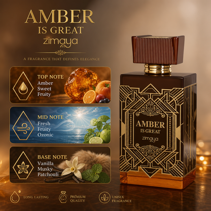 Zimaya Amber Is Great EDP 100ml